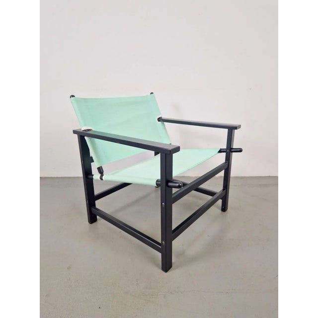 Vintage Safari Chair by Hyllinge Møbler, Denmark, 1970s For Sale - Image 9 of 9