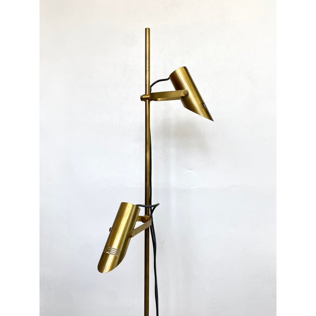 Italian Brass Floor Lamp attributed to Goffredo Reggiani for Reggiani, 1970s For Sale - Image 10 of 18