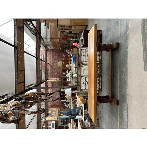 Solid Elm Mountain Table, 1950s For Sale - Image 10 of 18