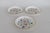 Minton Haddon Hall Bone China Trinket Dish 3pc Set John Wadsworth Coasters 4901b For Sale - Image 12 of 18