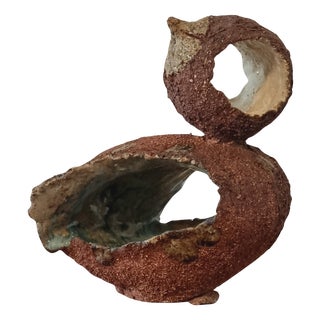 Swedish Sculpture in Stoneware by Tyra Lundgren, 1950s For Sale