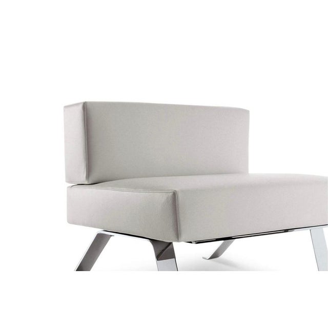 Ombra Armchair with Steel Frame by Charlotte Perriand For Sale - Image 9 of 12