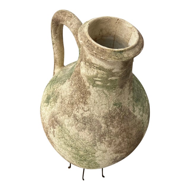 Vintage 1980s Ceramic Carafe For Sale