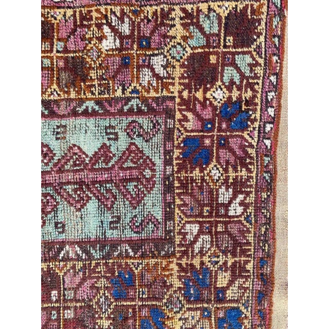 Antique Turkish Mihrab Rug For Sale - Image 6 of 18