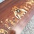 Wood Vintage Mid Century Anglo Indian Bone and Wood Inlaid Rosewood Nesting Tables - Set of 3 For Sale - Image 7 of 12