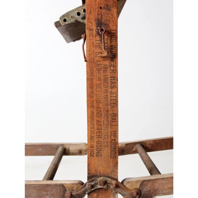 Vintage Belknap Bluegrass Wringer Washstand For Sale - Image 6 of 13