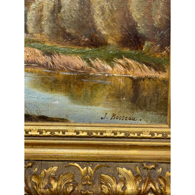 French Oil on Canvas For Sale In Nashville - Image 6 of 9