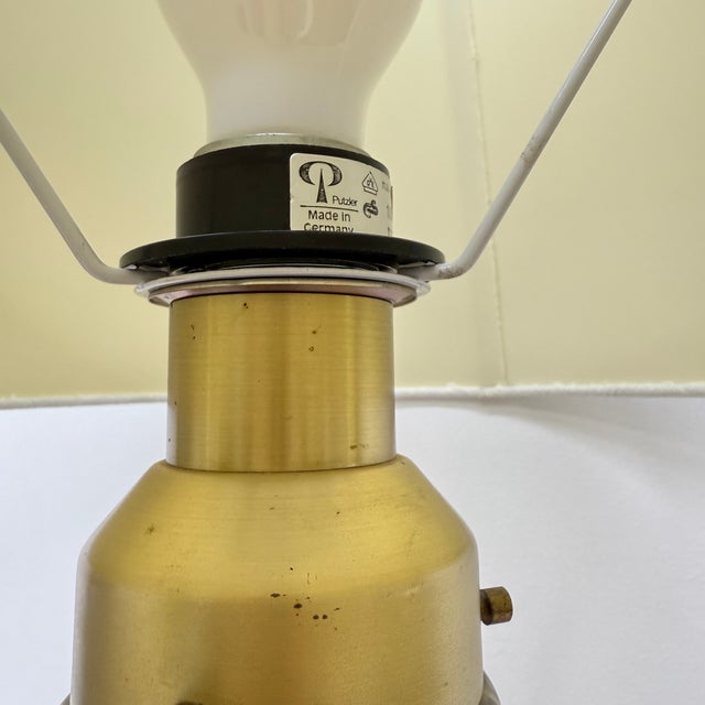 Vintage Glass Table Lamp from Peil & Putzer, 1970s For Sale - Image 11 of 18