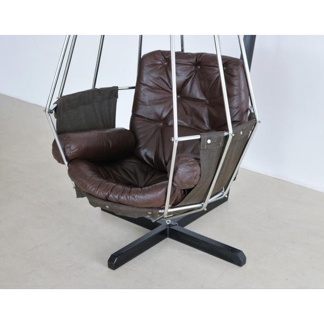 Mid-Century Modern Parrot Chair by Ib Arberg, 1970s For Sale - Image 3 of 18