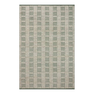 Angela Rose x Loloi Colton Ivory / Sage 9'-0" x 12'-0" Area Rug For Sale