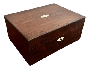 Victorian Rosewood Jewelery Box, 1860s