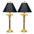 Metal Vintage Hollywood Regency Gilt Coastal Palm Tree Table Lamps – A Pair For Sale - Image 7 of 7