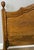 Gold Vintage French Double Bed Frame with Carved Headboard For Sale - Image 8 of 13