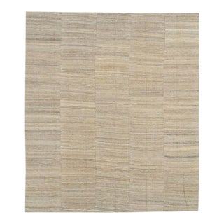 Galerie Shabab Collection Mid-20th Century Vintage Turkish Flatweave Kilim Room Size Carpet For Sale
