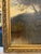 A charming 19th Century Barbizon School oil painting depicting a serene countryside landscape at dusk. A lake reflects on...