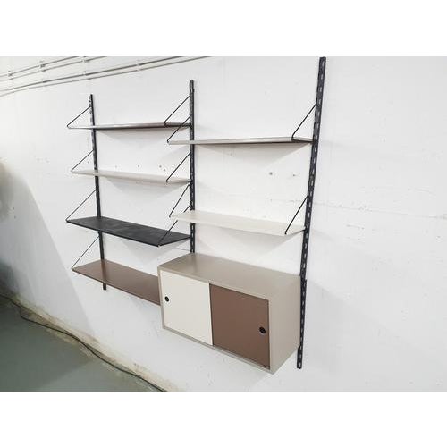 Vintage Dutch Wall Unit by Tjerk Reijenga for Pilastro, 1950s For Sale - Image 11 of 11