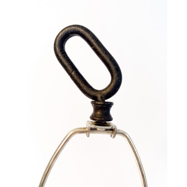 Mid 20th Century Mid 20th Century Mid-Century Brutalist Iron Chain Table Lamp in the Style of Franz West For Sale - Image 5 of 10