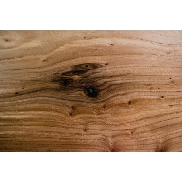 Wood Siberian Elm Conference Table For Sale - Image 7 of 7