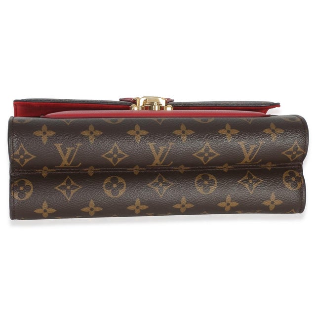 2010s Cherry Monogram Canvas Victoire Chain Bag For Sale - Image 5 of 9