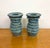 Mid 20th Century Vintage Abstract Ceramic Candle Holders For Sale - Image 5 of 6