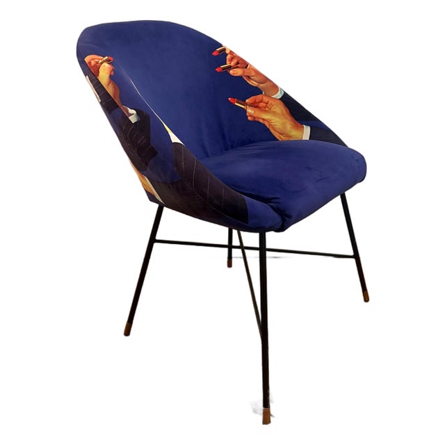 Seletti X Toiletpaper “Lipsticks” Padded Chair by Cattelan & Ferrari For Sale