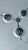 Art Deco Silver Ceiling Lamp with Three Sphere Shades For Sale - Image 18 of 18