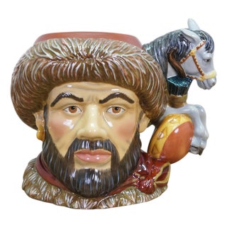 Royal Doulton Attila the Hun Great Military Leader Toby Character Jug For Sale