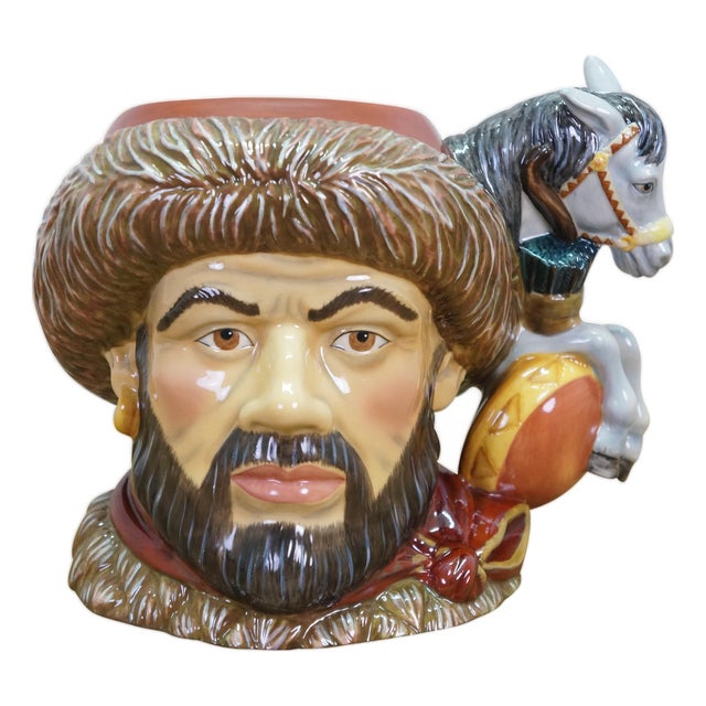 Royal Doulton Attila the Hun Great Military Leader Toby Character Jug For Sale