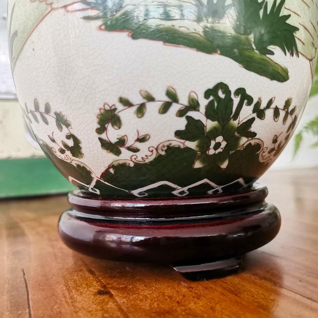 Vintage Porcelain Egg with African Safari Animal Style Decoration, 1970s For Sale - Image 13 of 14