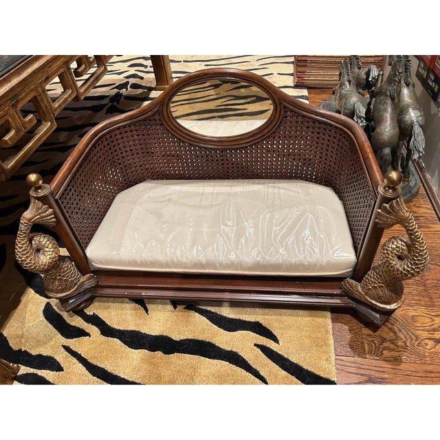 Elevate your pet’s comfort with this exquisite Maitland-Smith dog bed, a perfect blend of luxury, craftsmanship, and...