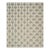 8x10 Sloane Cozy Grey Chain-Link Trellis Modern Flatweave Wool Carpet Rug For Sale