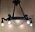 Art Deco Frosted Milk Glass Chandelier, Germany, 1930s For Sale - Image 13 of 15