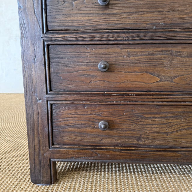 Ollie II 3 Drawer Nightstand - Walnut Finish For Sale - Image 9 of 10