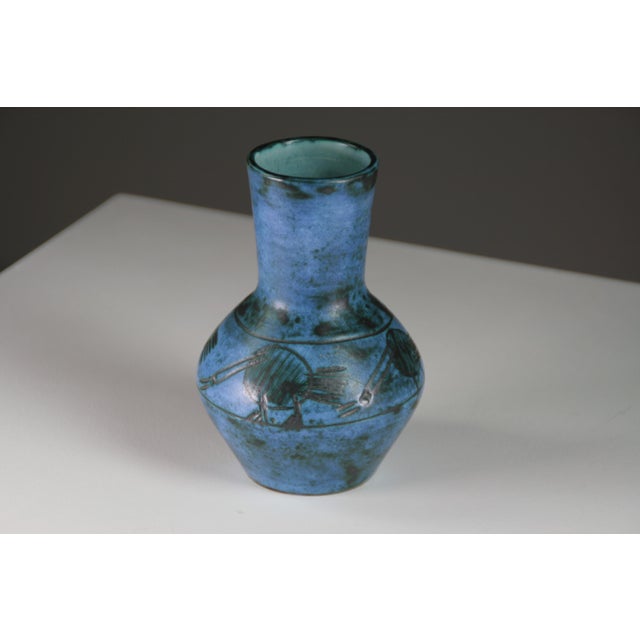 Baluster Vase in Ceramic by Jacques Blin, France, 1960s For Sale - Image 10 of 13