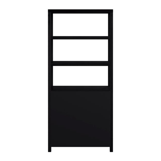 Nora 32 in W. x 72 in. H Wood 3- Tier Etagere Bookcase, Antique Coffee For Sale In Chicago - Image 6 of 8