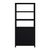 Nora 32 in W. x 72 in. H Wood 3- Tier Etagere Bookcase, Antique Coffee For Sale In Chicago - Image 6 of 8