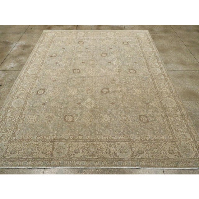 Galerie Shabab Collection Early 20th Century Persian Tabriz Carpet For Sale - Image 4 of 10