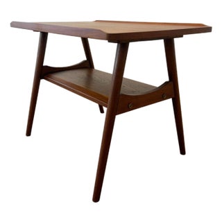 1960s Danish Teak Coffee Table / Side Table For Sale
