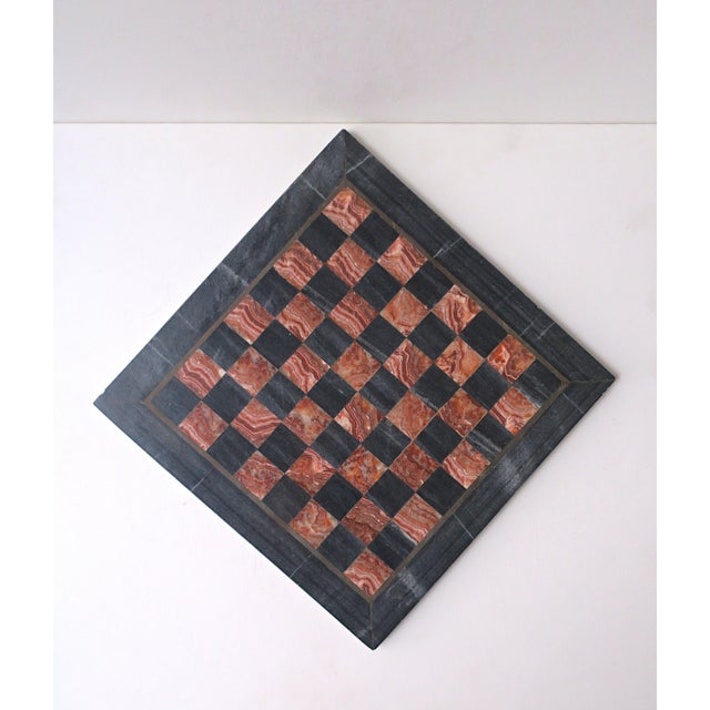 Mid 20th Century Marble Chess Board For Sale - Image 5 of 8