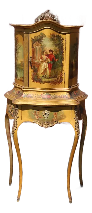 Antique French Louis XV Cabinet