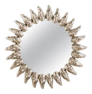 Claudio Gonzalez Cast Bronze "Ostrei" Mirror