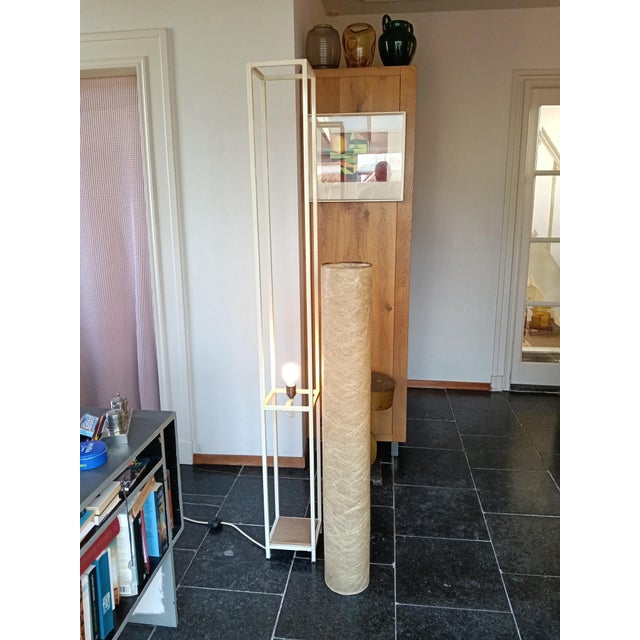 Vintage Glass Fibre Floor Lamp, 1960s For Sale - Image 9 of 12