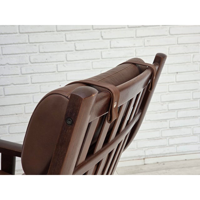 Danish Model GE530 Highback Lounge Chair by H.J. Wegner for Getama, 1970s For Sale - Image 12 of 18