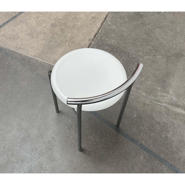 Mid-Century Modern Space Age German Stool from Werzalit, 1960s For Sale - Image 4 of 18