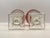 Glass 1960s Ruby Rimmed Water Goblets- A Pair For Sale - Image 7 of 9