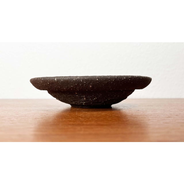 Mid-Century Modern Danish Studio Pottery Bowl Ulrik Lundbergh Ebeltoft, Denmark, 1960s For Sale - Image 9 of 13