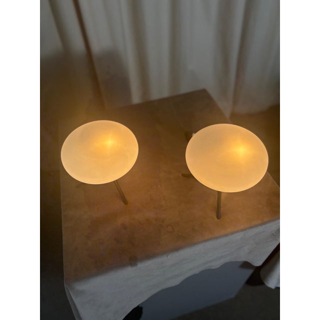 Vintage Bedside Lamps from Stilnovo, 1950s, Set of 2 For Sale - Image 6 of 13