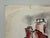 Henry Emil Salloch Original Watercolor on Paper Quaint Village Street, 1962. For Sale - Image 4 of 7