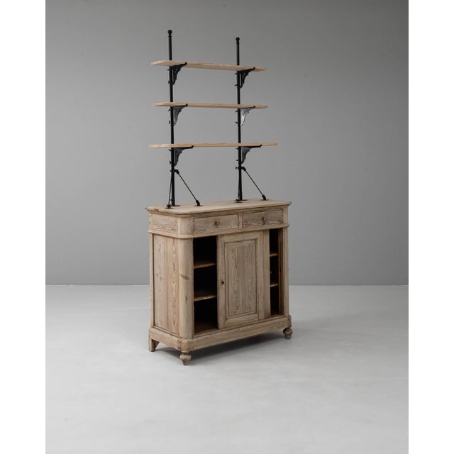 19th Century French Pine Display Cabinet For Sale - Image 4 of 18