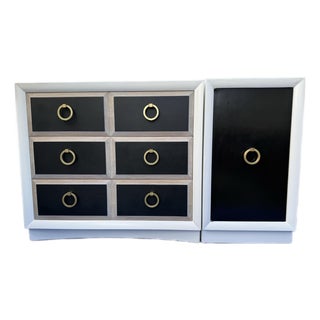 T.H.Robsjohn-Gibbings Dresser and Cabinet For Sale